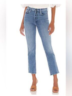 MOTHER The Pixie Insider Ankle Jeans in Group Bathing​ Size 24